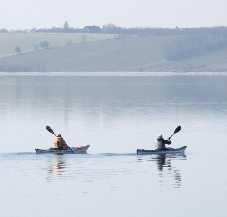 3 kajak på Limfjorden